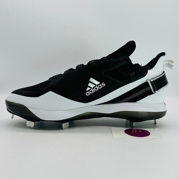 Adidas Men\'s Icon 7 Boost Metal Baseball Cleats Core Black/White FY4178 Size 12 main image 7